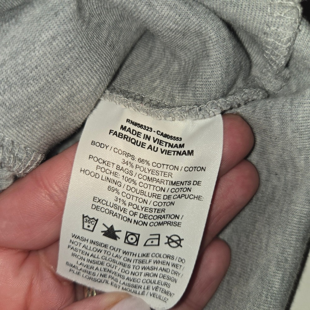 Nike Tech Fleece Full Zip Hoodie Mens Medium Gray Black CU4489-063 - Picture 9 of 11